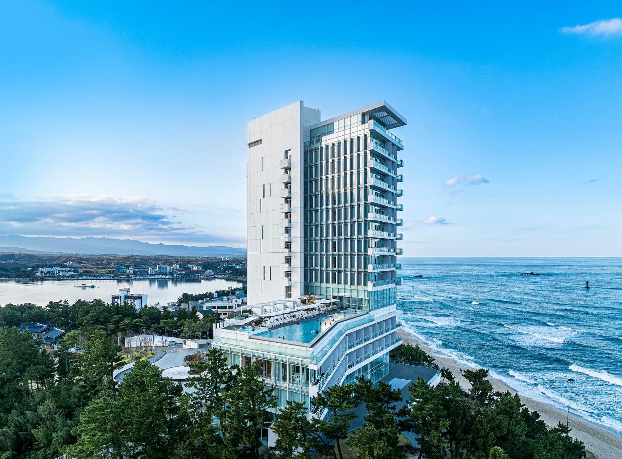 Seamarq Hotel Gangneung Exteriör bild